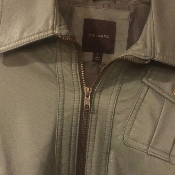 Leather bomber jacket - Picture 2 of 3